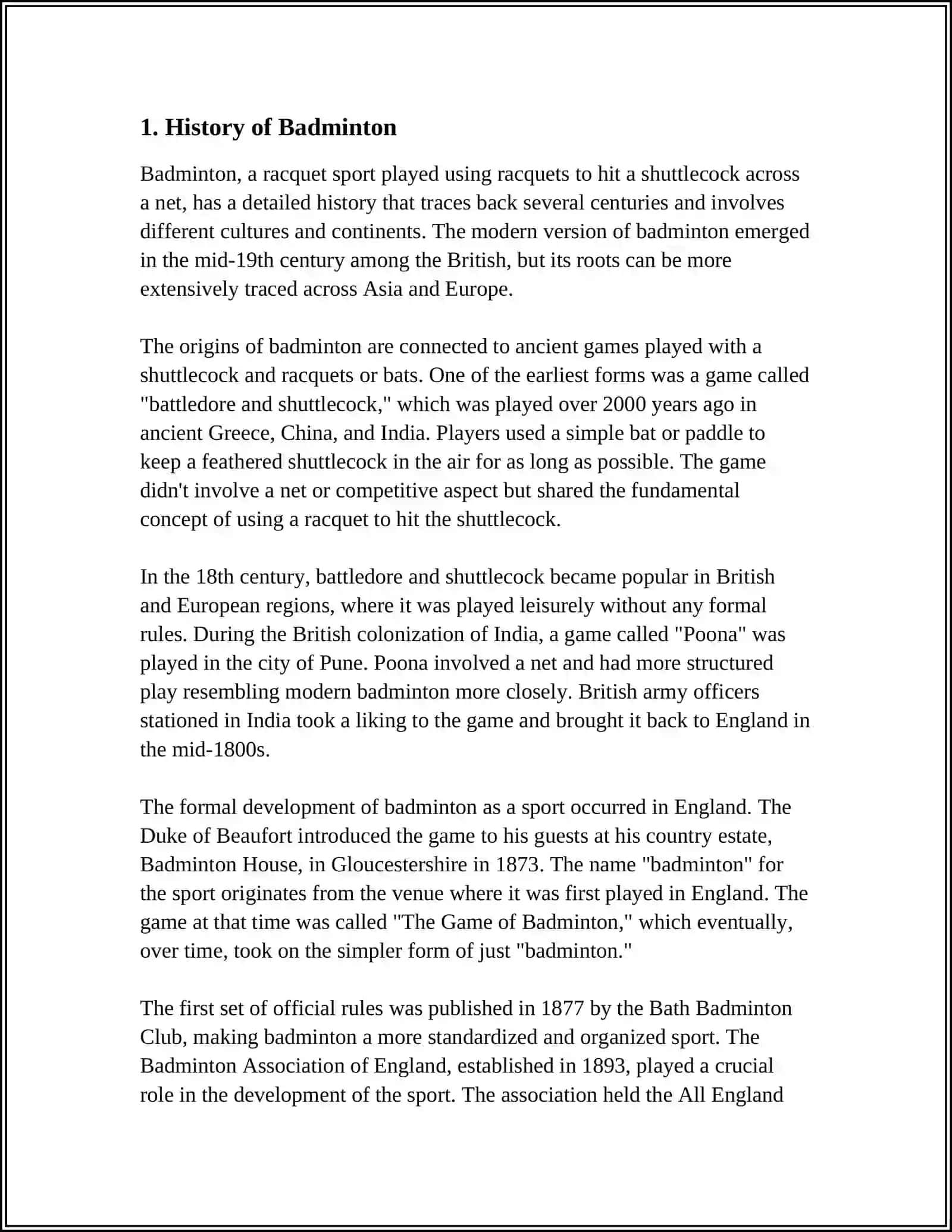 BADMINGTON 3