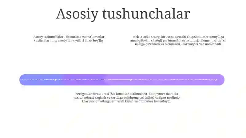 Stek Berilganlar Strukturasi 3