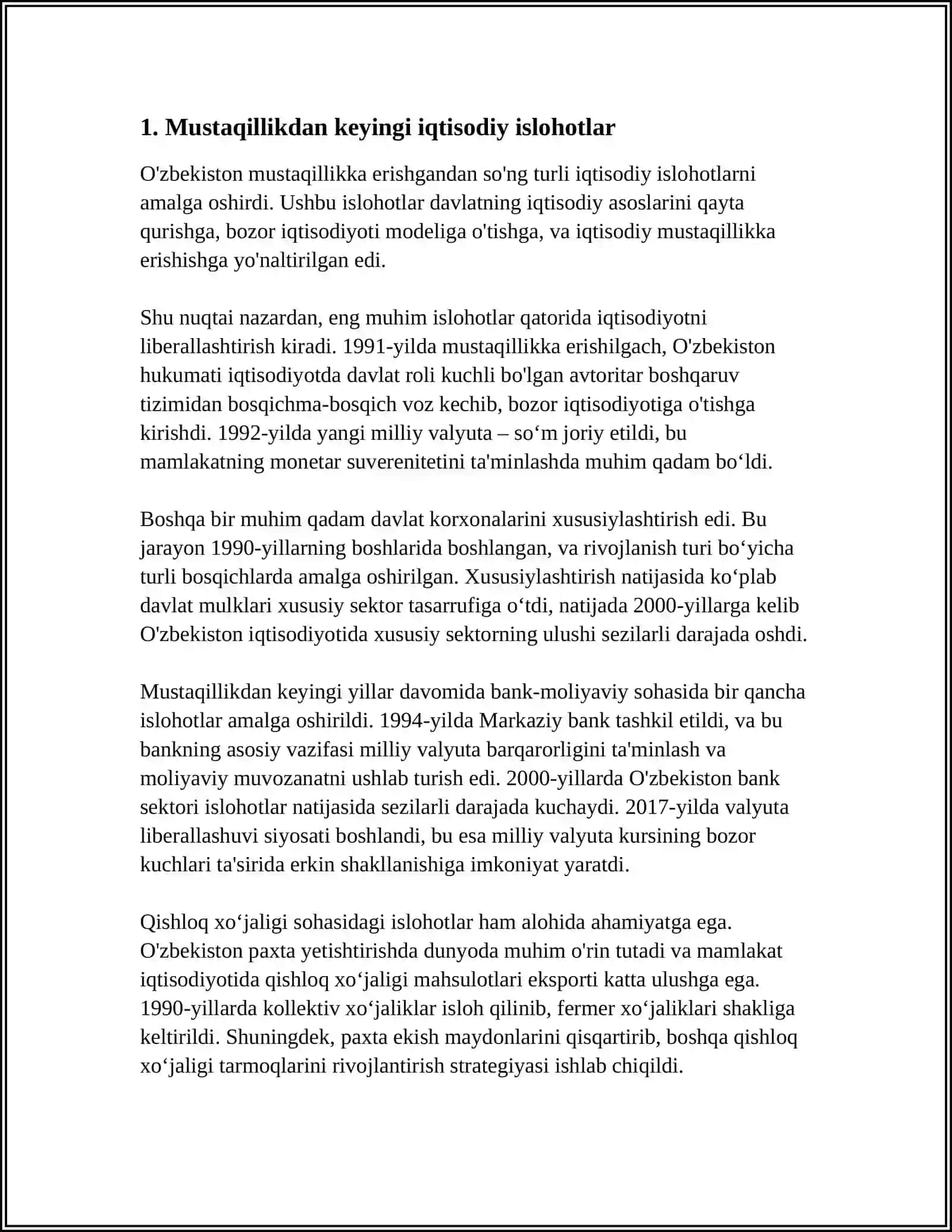 O'ZBEKISTONNING ENG YANGI TARIXI 3