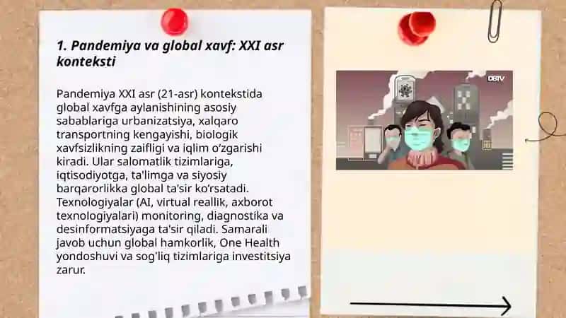 Pandemiya - XXI asming global muammosi 3
