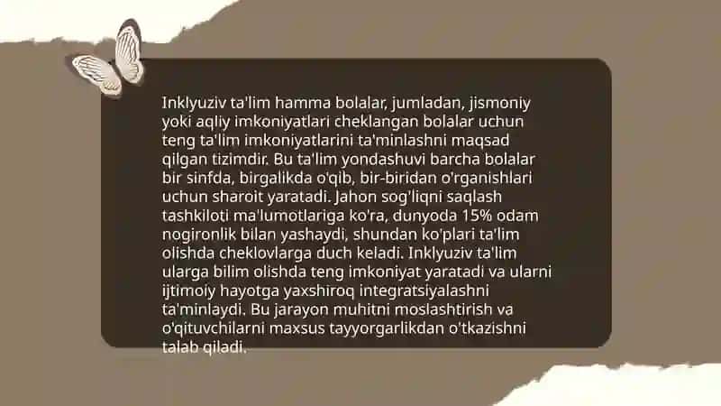 Inklyuziv ta'lim kursi 3