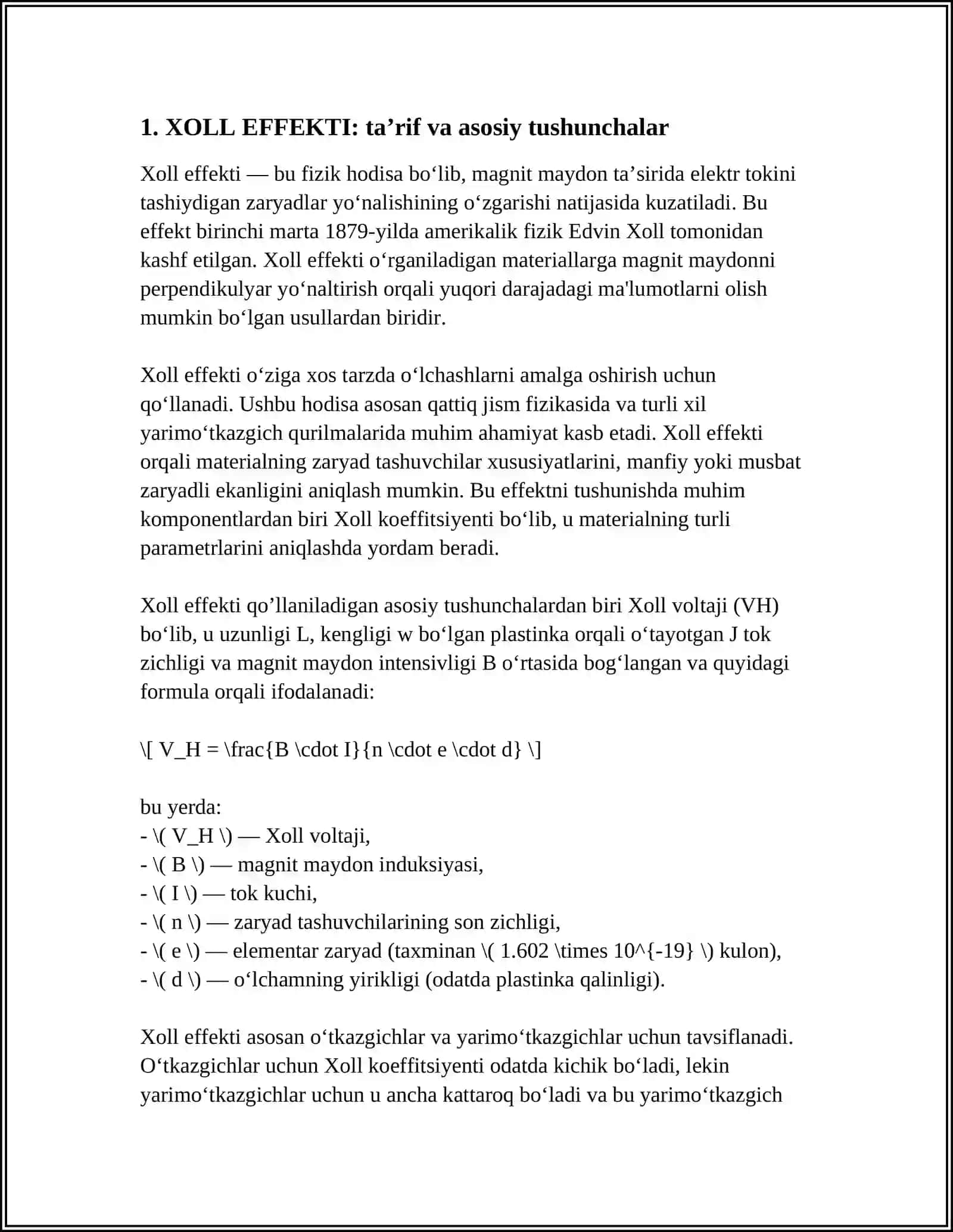 XOLL EFFEKTI 3