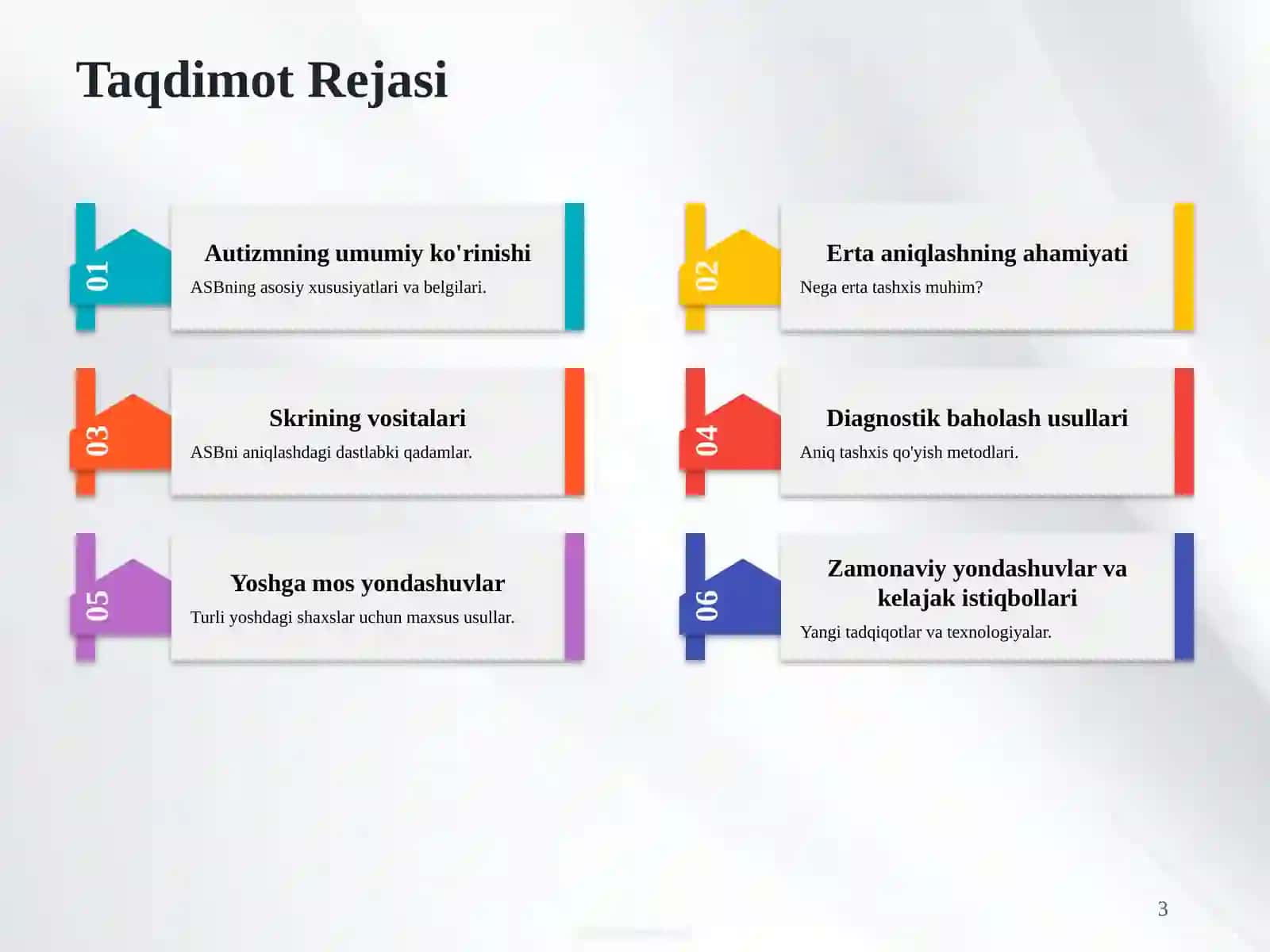 Autizmni Aniqlash Usullari: Yangi O'rganishlar va Amaliy Qo'llanmalar 3