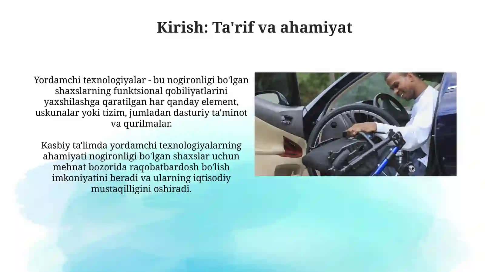 Imkoniyati cheklangan shaxslarga kasbiy ta’lim jarayonida assistiv (yordamchi) vositalarni qо‘llash 3