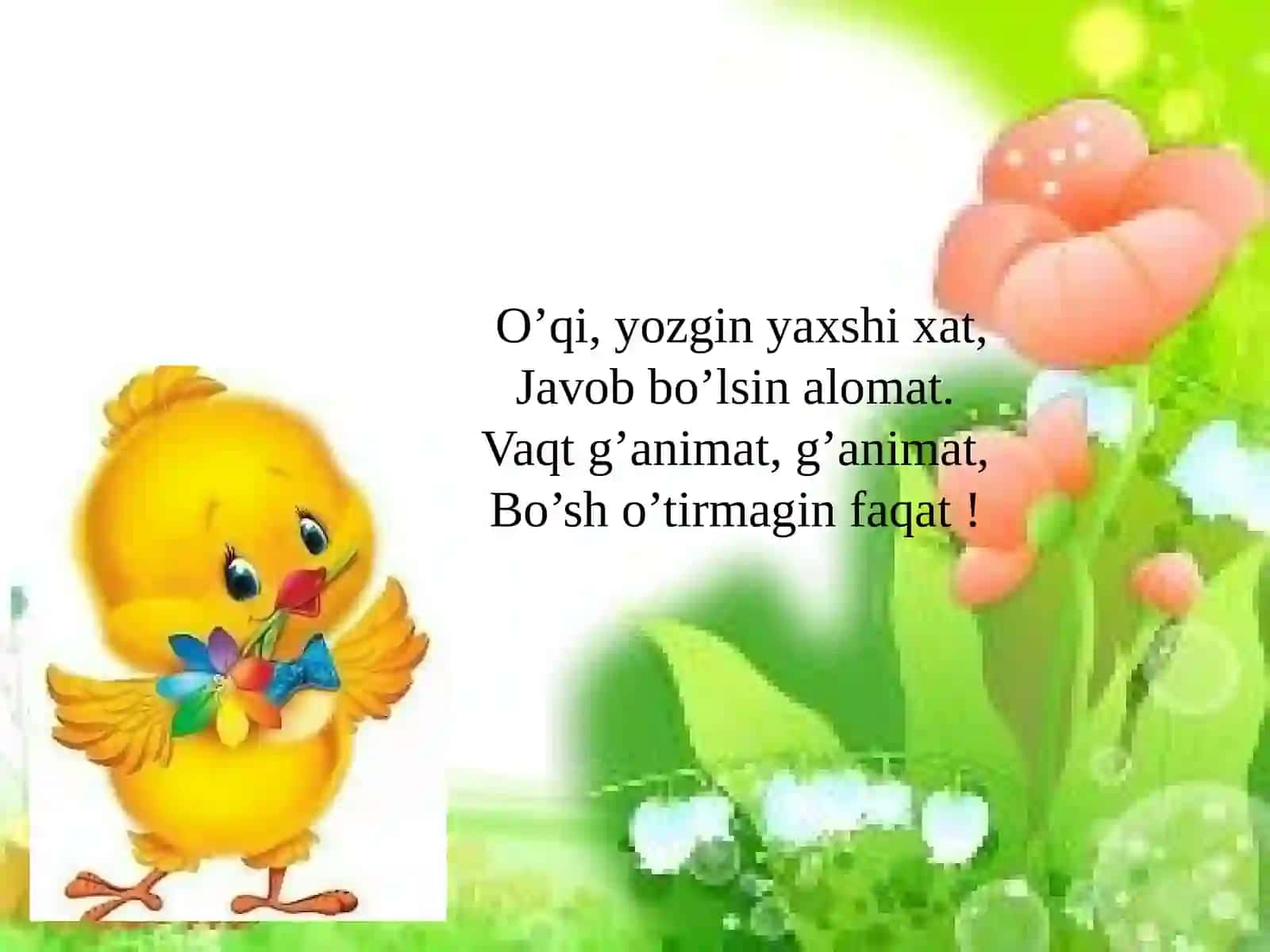 Ertaklar – yaxshilikka yetaklar 3