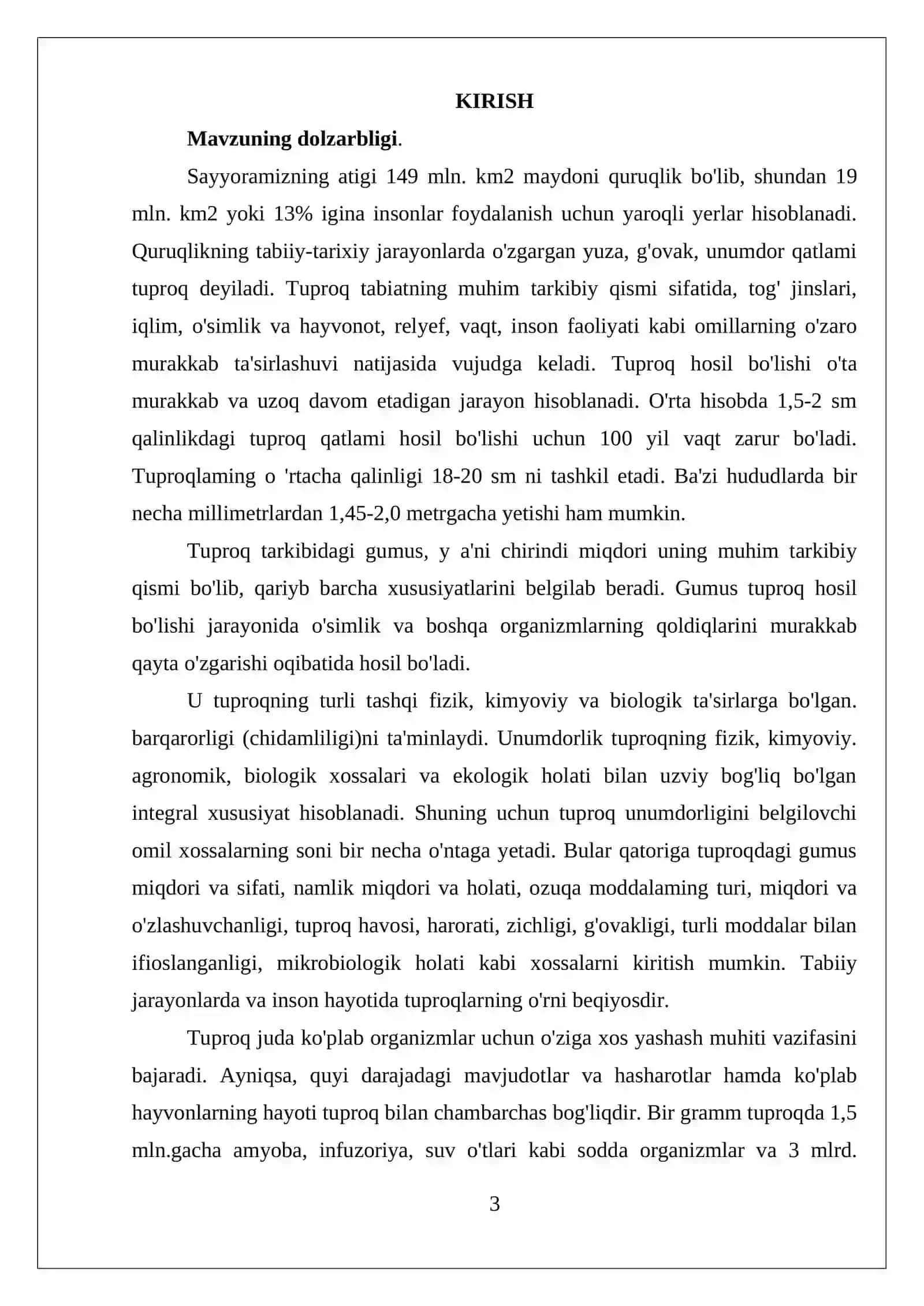 Tuproq ifloslanishini monitoring qilish 3