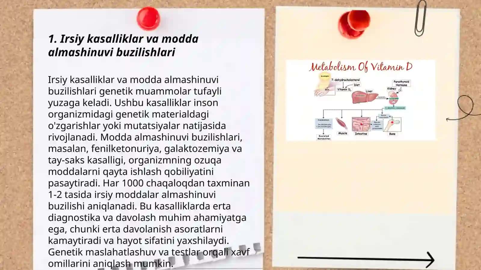 Irsiy kasalliklari mavjud bemorlarda modda almashinuvi xususiyatlari 3