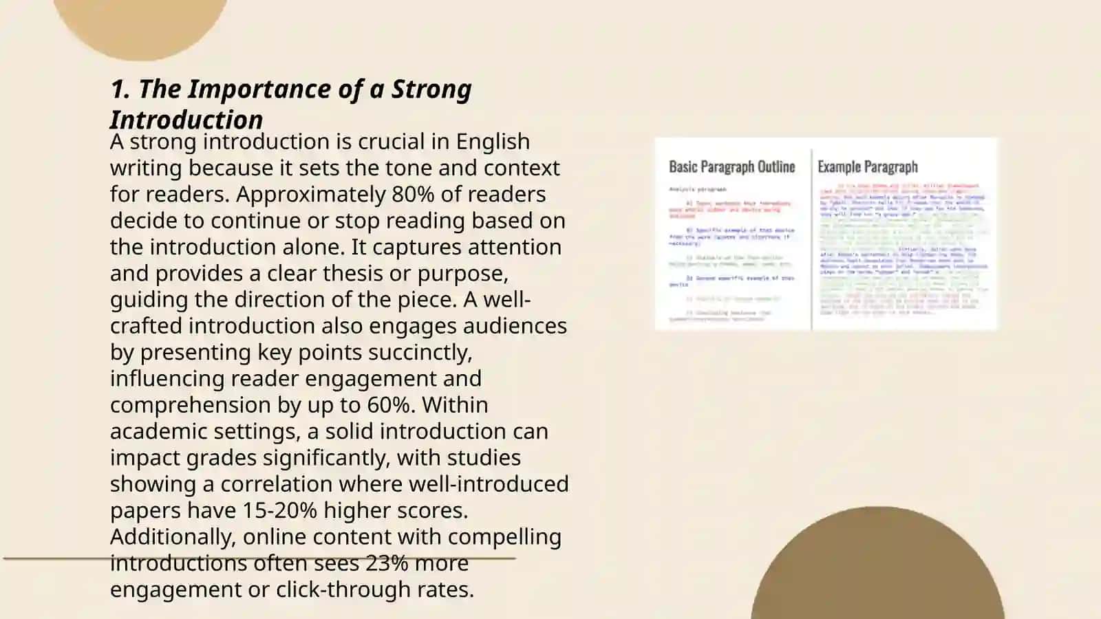 Writing an Introductory paragraph 3