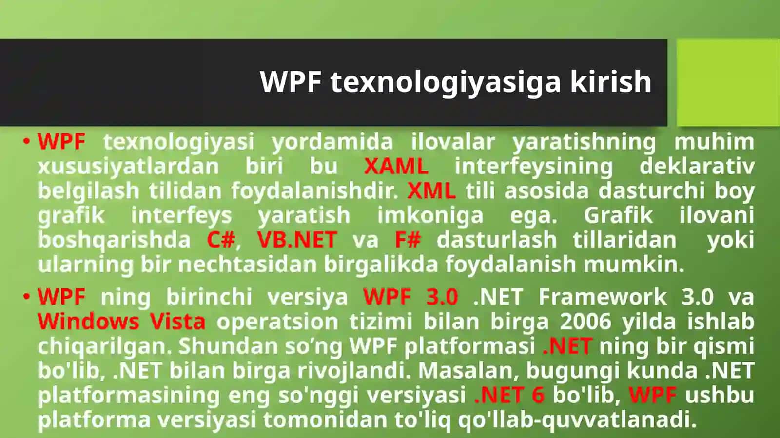 WPF va XAML 3