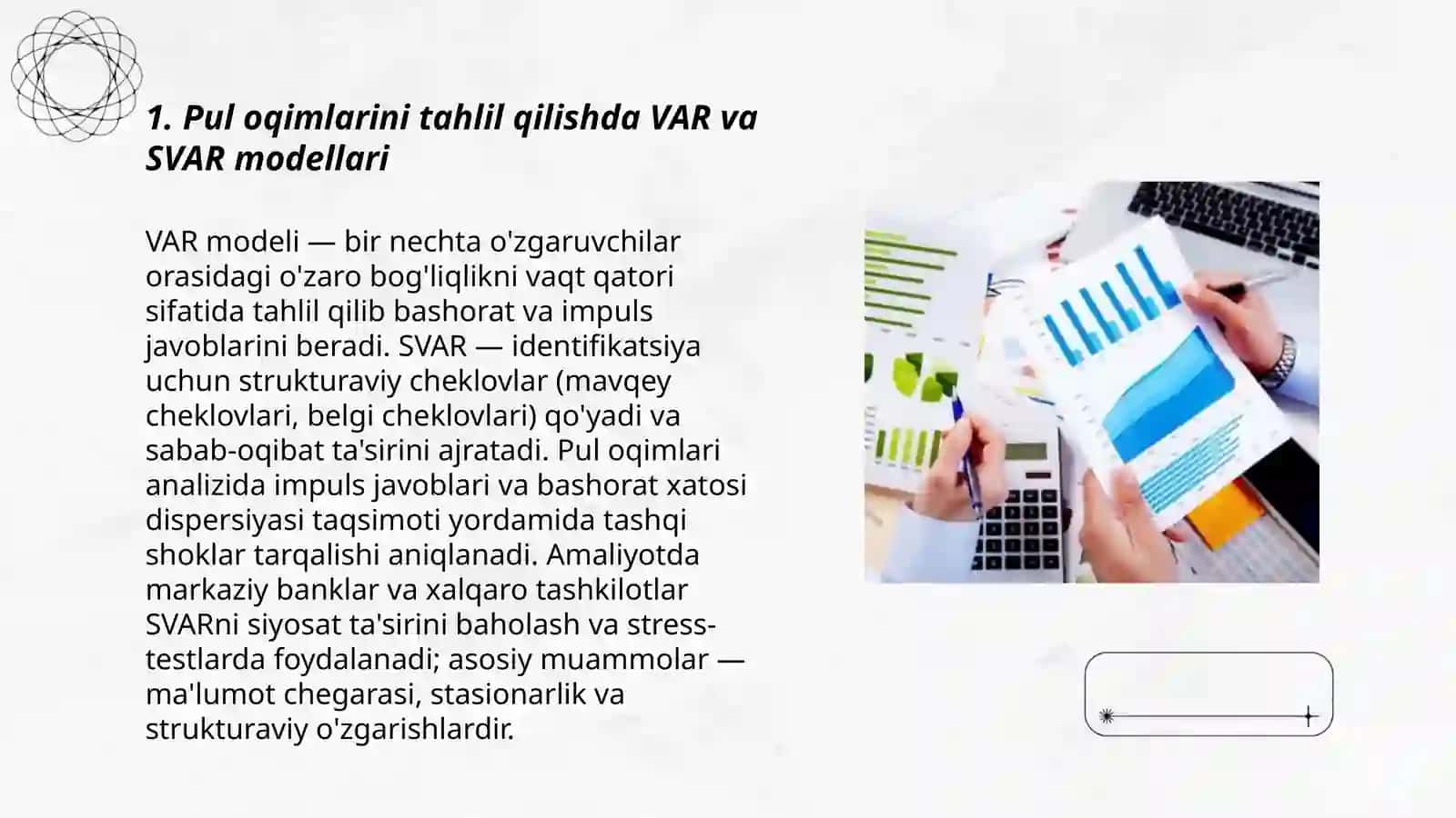Pul oqimlarining modellari va xalqaro amaliyot 3
