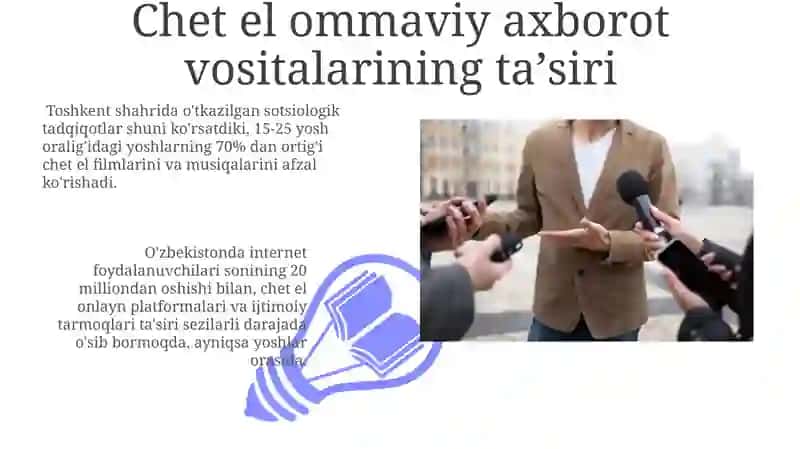 O‘zbekiston Respublikasida ommaviy axborot vositalari faoliyati 3