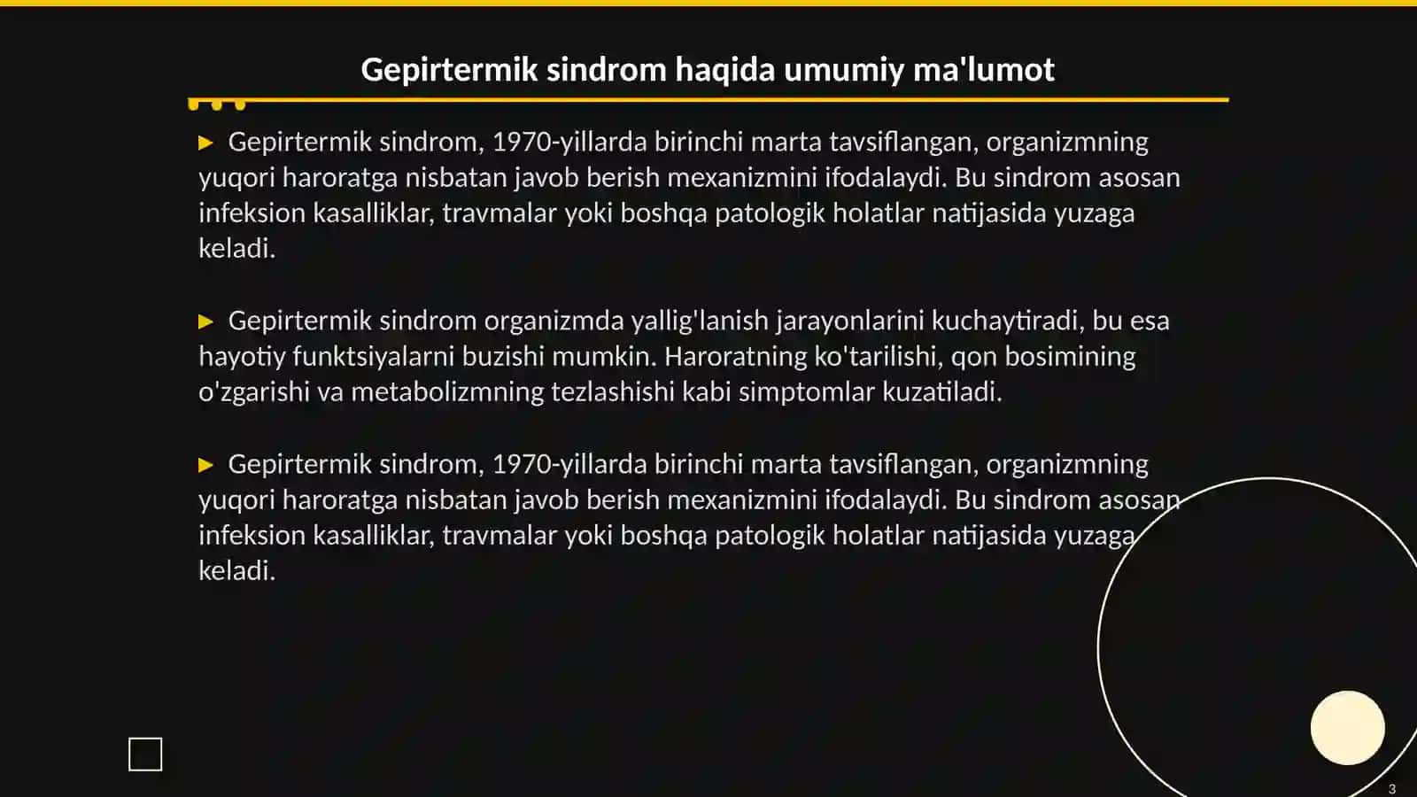 Gepirtermik sindrom.Qon ketishini sindromi.Oʻpkadan qon ketish 3