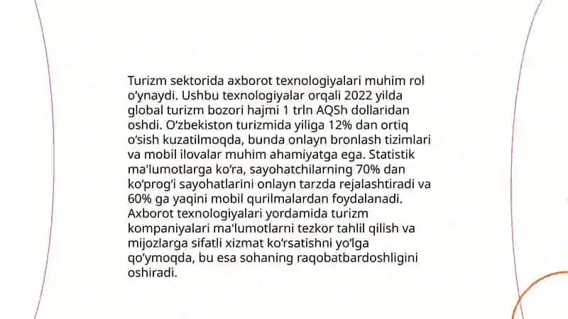 Turizm va mehmonxona tashkilotlarida axborot va kommunikasiya 3