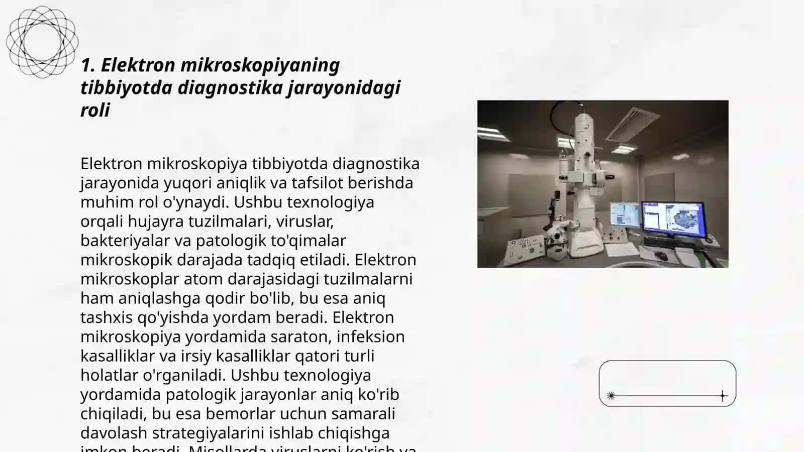 Elektron mikroskopiyaning tibbiyotda qo'llashning ahamiyati 3