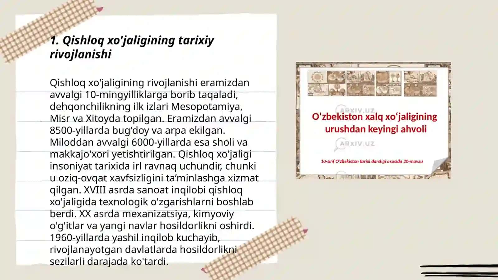 Tovar hõjaligining vujudga kelishining asosiy shart sharoitlari 3