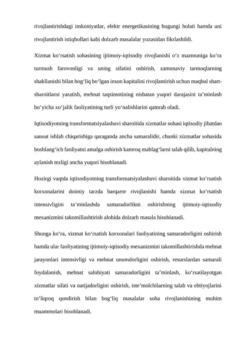 Energiya Tejamkor Zamonaviy Texnologiyalar Sanoat Va Xizmat Ko'rsatish 3