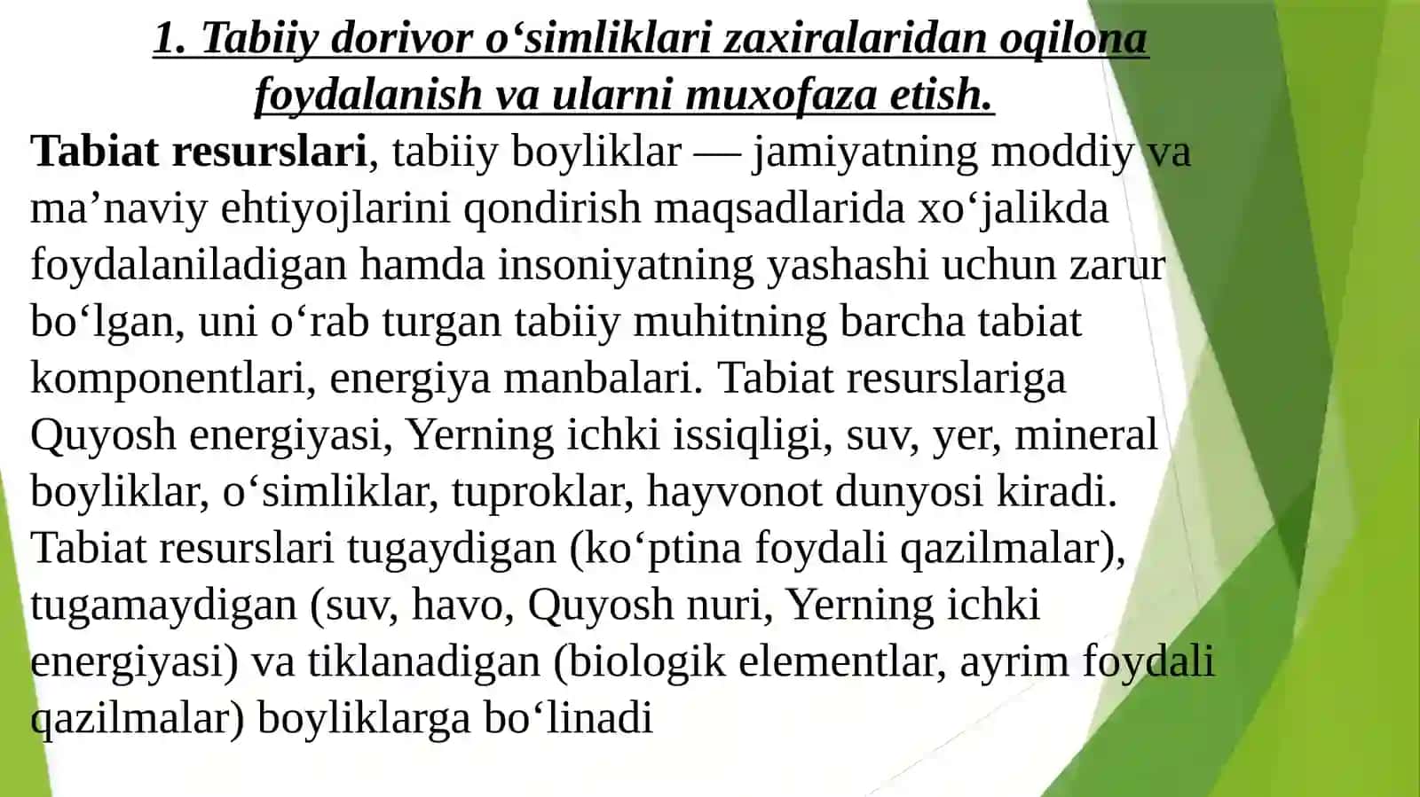 Dorivor o‘simliklarning inson faoliyatidagi ahamiyati 3