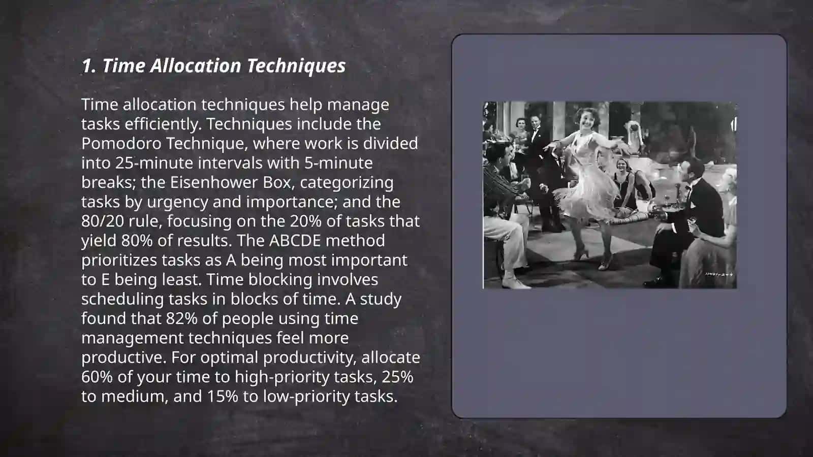 Strategist for managing time during the test 3
