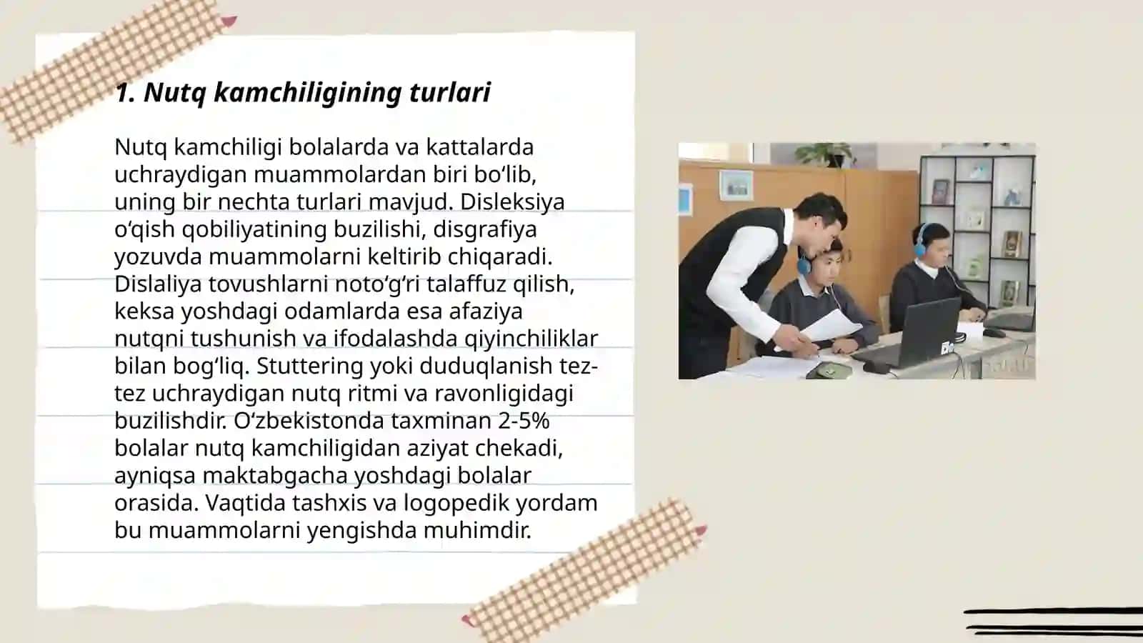Nutq kamchiligi bòlgan bolalarning pedagogik psixpologik tasnifi 3