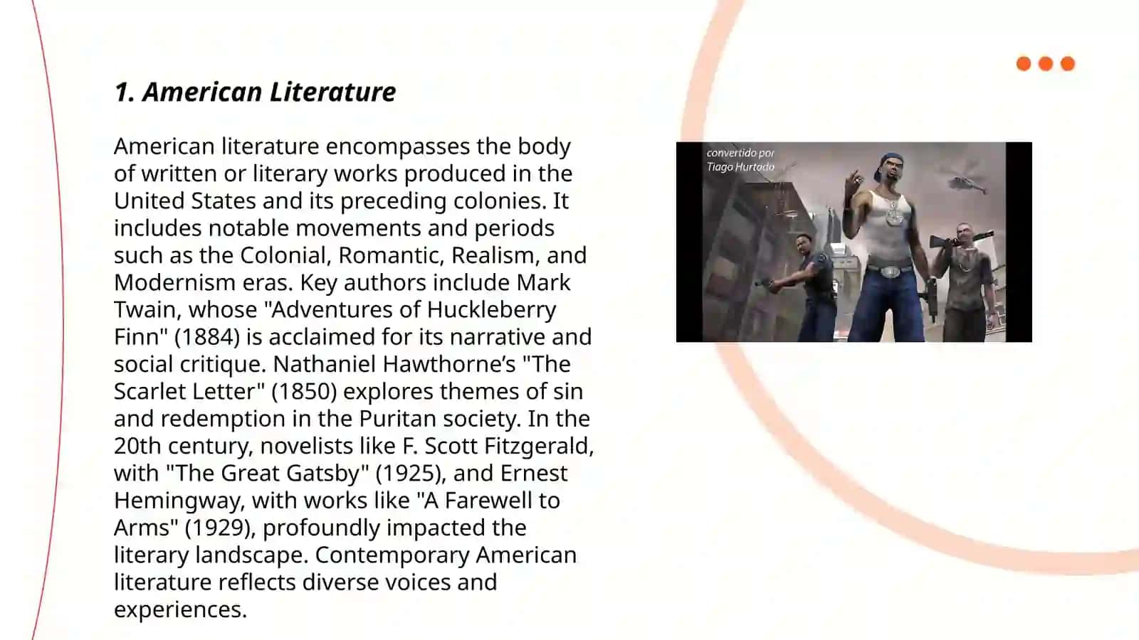 American Literature 3