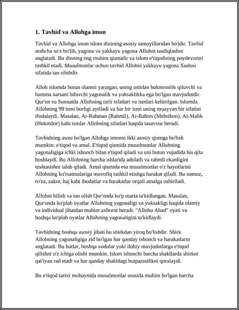 ISLOM DINI TALIMOTI 3