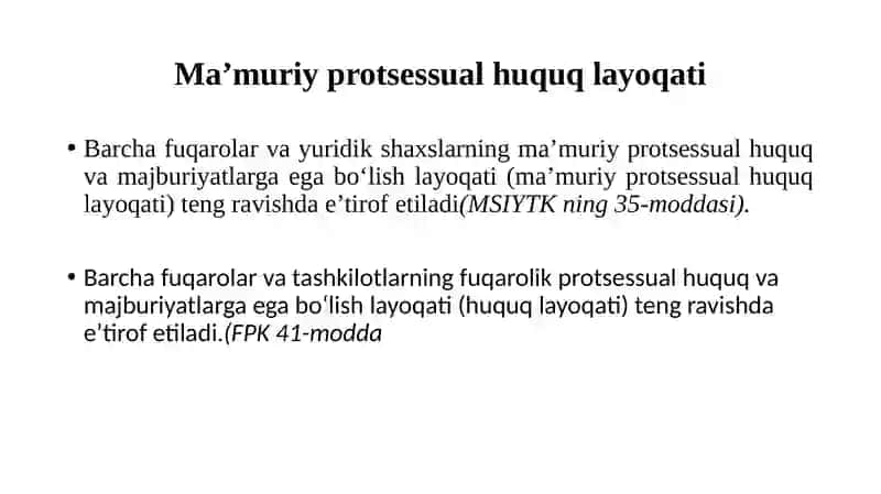 Sud tomonidan daʼvo ishini yuritish tartibida koʼriladigan ishlar 3