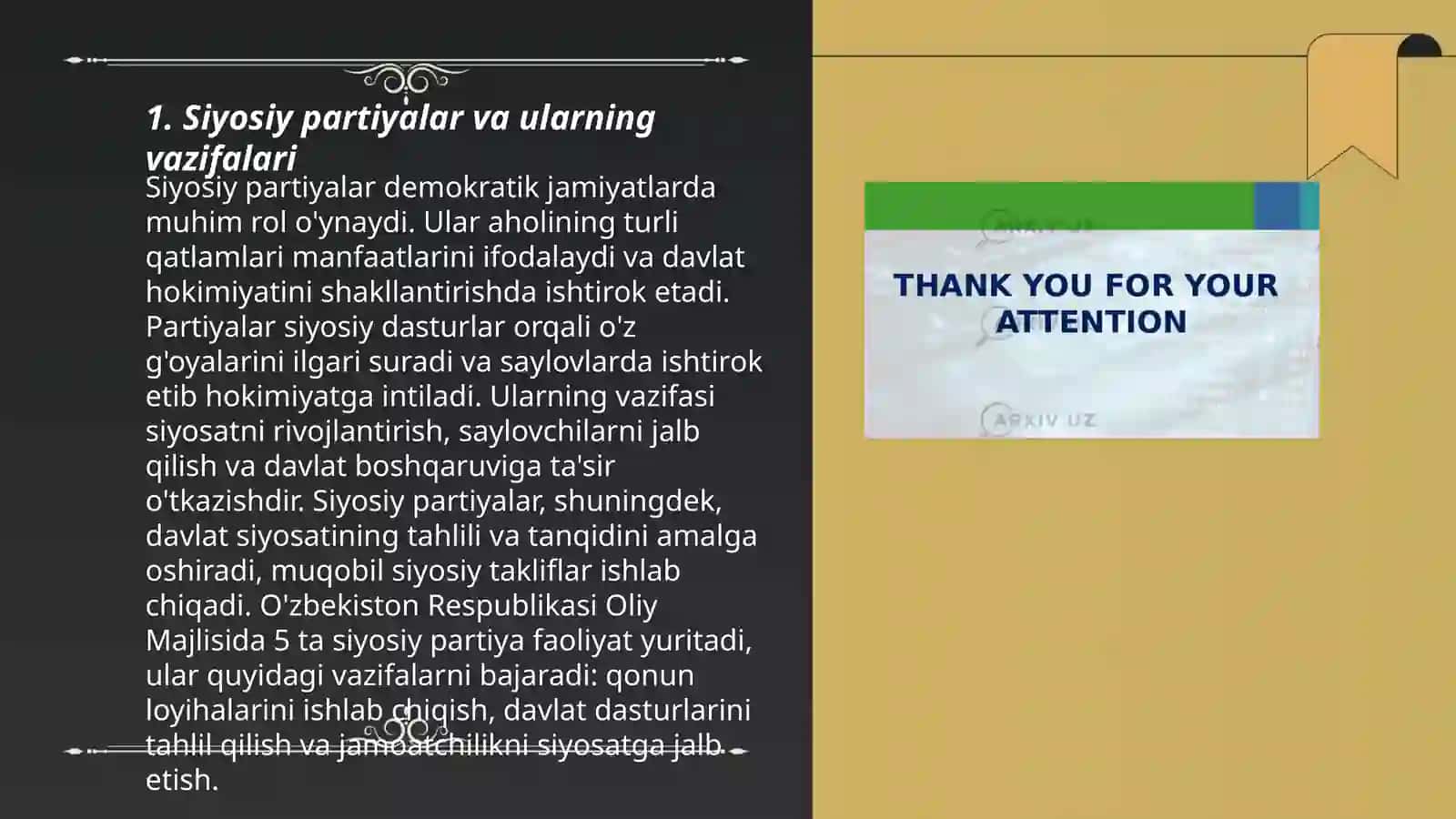 Siyosiy partiyalar va partiyaviy tizimlar 3