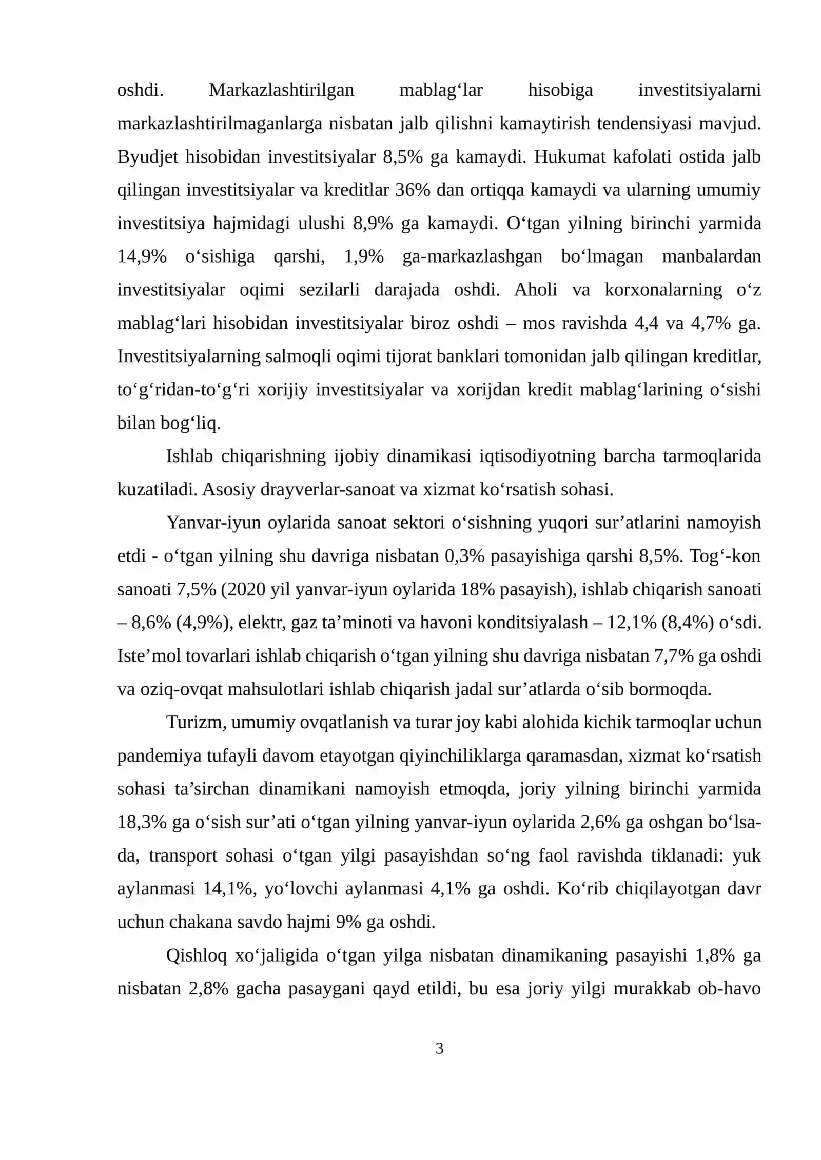 ISHLAB CHIQARISH XARAJATLARI VA MAHSULOTNING SIG'IMIYLIGI TAHLILI 3