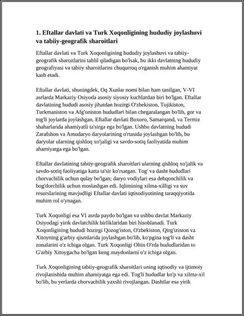 Eftallar Davlati va Turk Xoqonligining Iqtisodiy va Demografik Geografiyasi 3