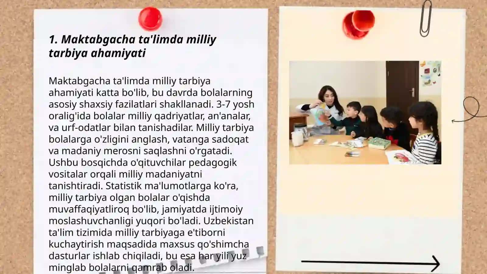 Maktabgacha ta'limda milliy tarbiya asoslari fanining ahamiyati 3