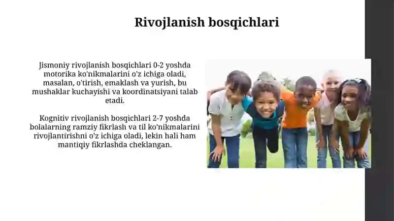 Ilkbolalik davri 3