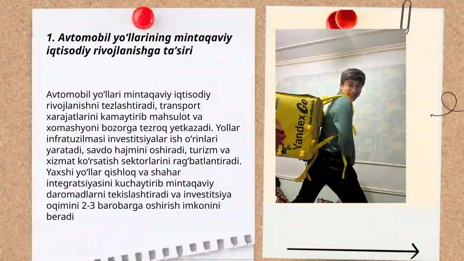 Avtomobil yoʻllarining ijtimoiy iqtisodiy ahamiyatini oʻrganish 3
