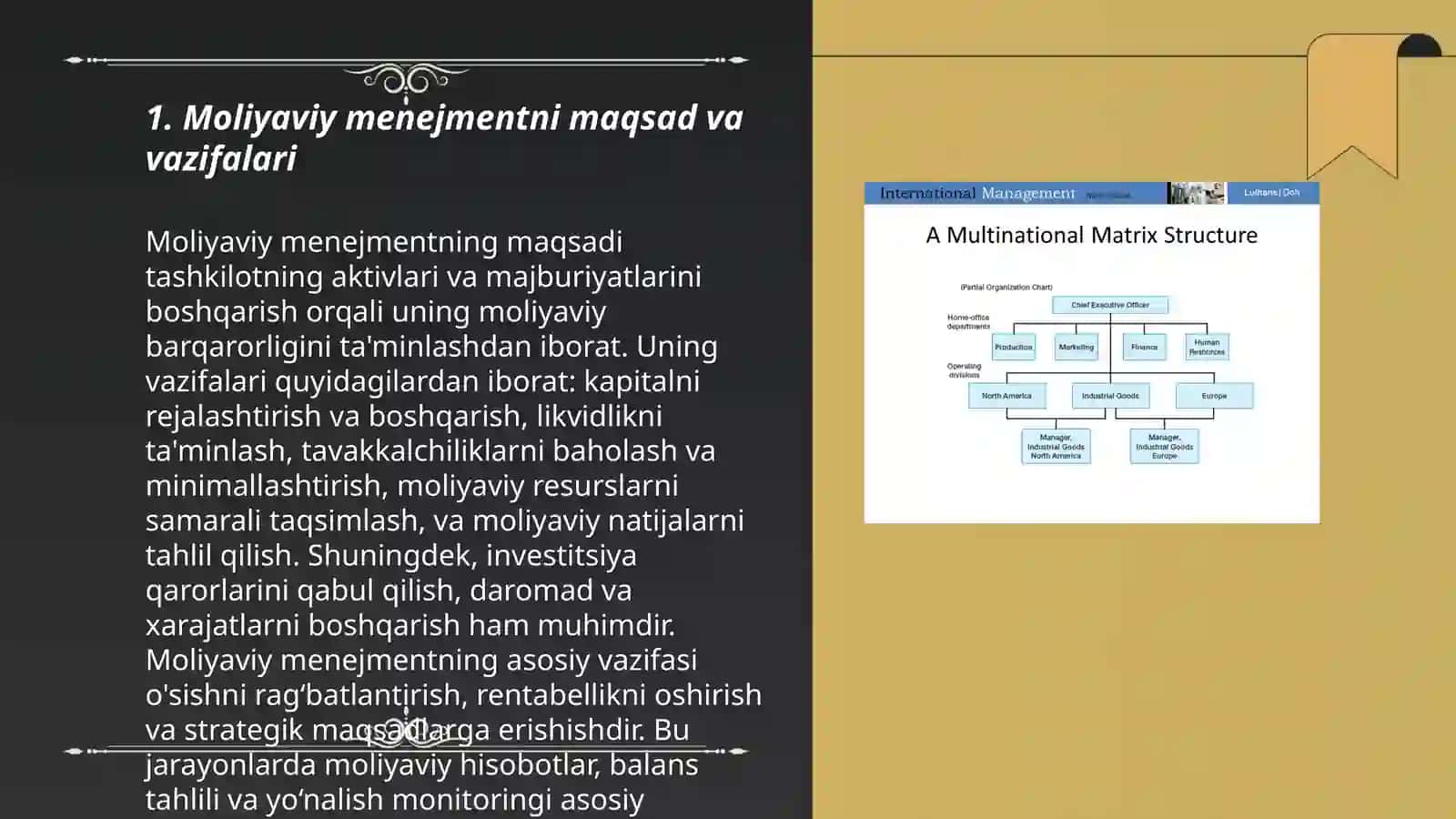 Korxonalarda moliyaviy menejmentni tashkil etish mexanizmi 3