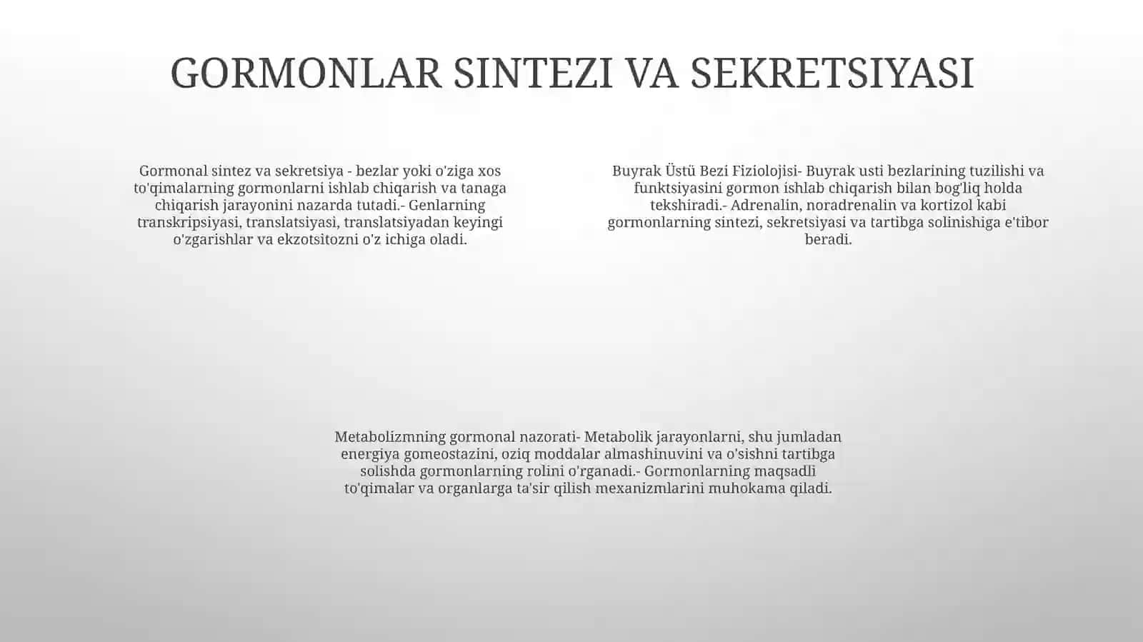 Buyrakusti Bezi Fiziologiyasi 3