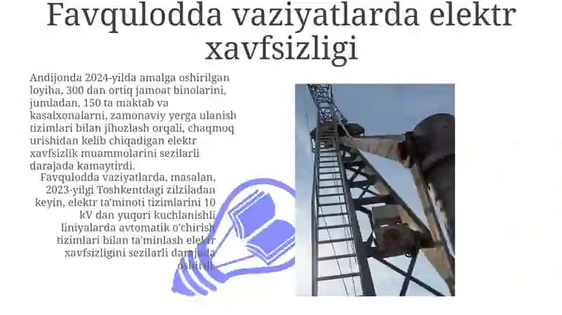 Elektr Xavfsizligini Ta'minlashning Zamonaviy Usullari va Texnologiyalari 3