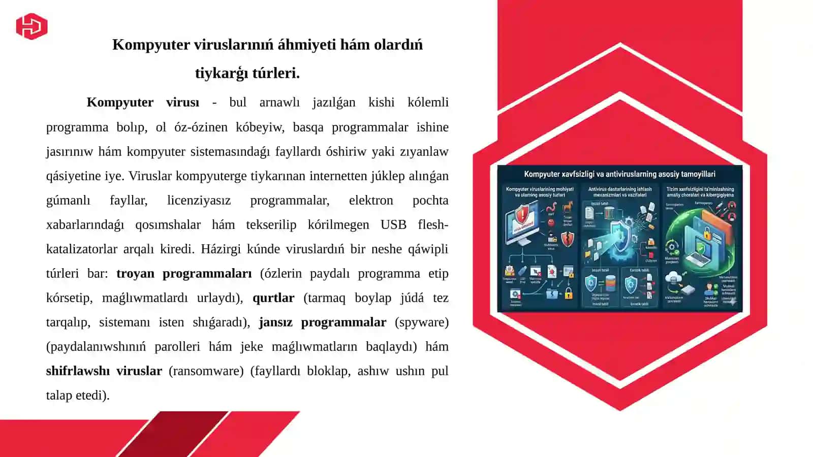 Antivirus programmalari ham kompyuter viruslaridan qorg'ov 3