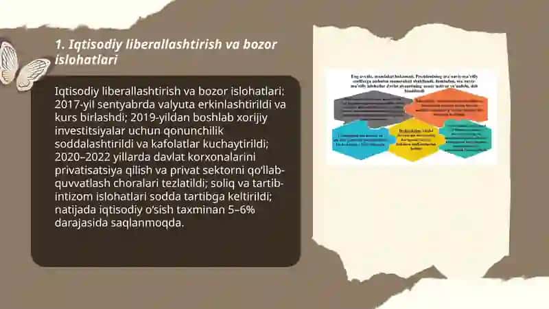 Iqtisodiy liberallashtirish va bozor islohatlari 3