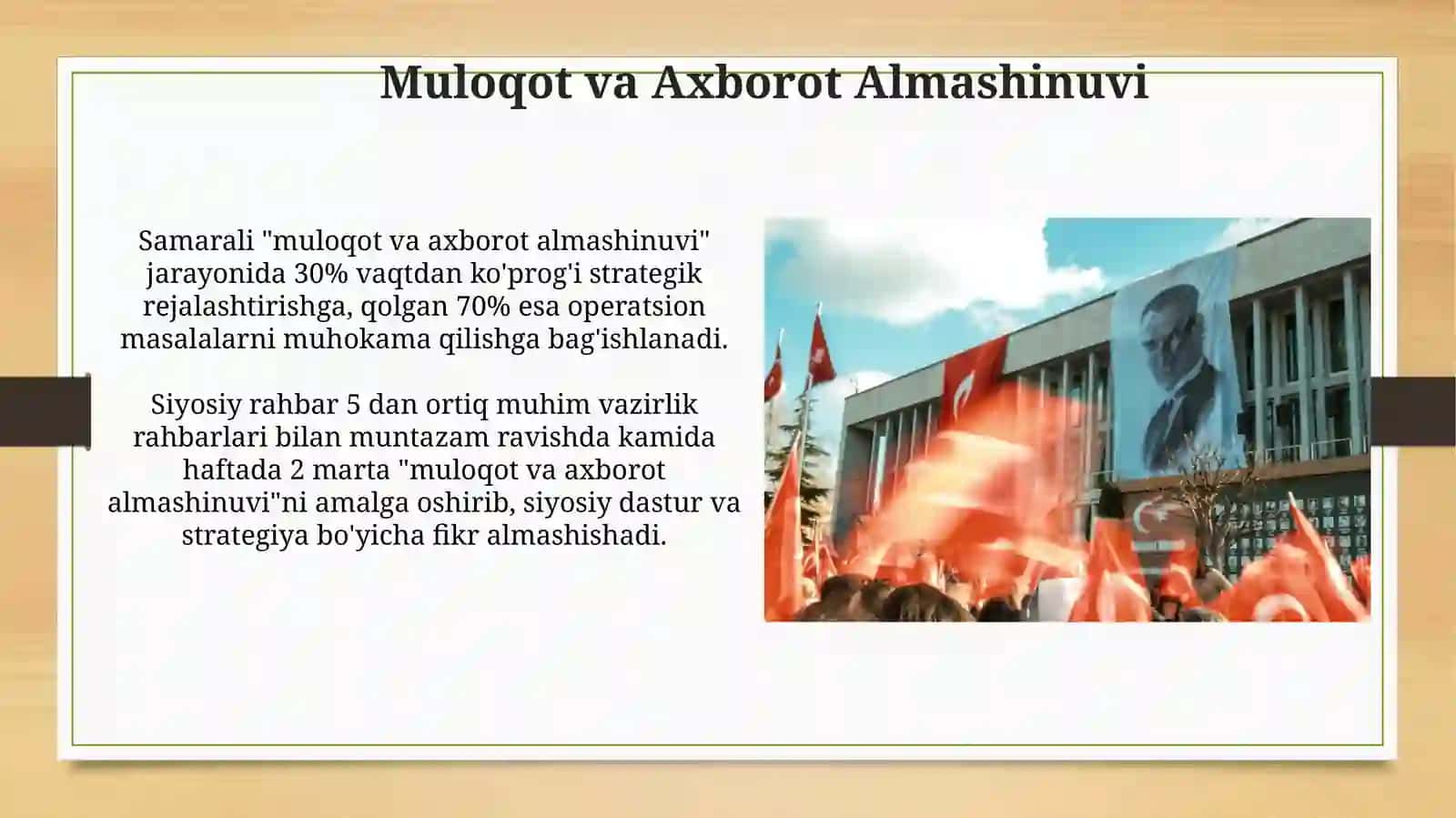 Muloqot va Axborot Almashinuvi 3