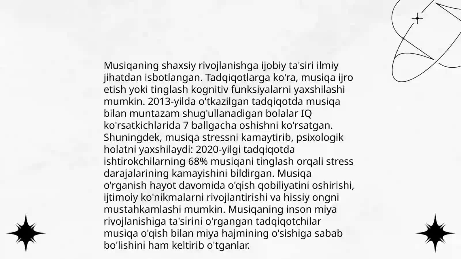 Shaxsni shakllantirishda musiqaning róli 3