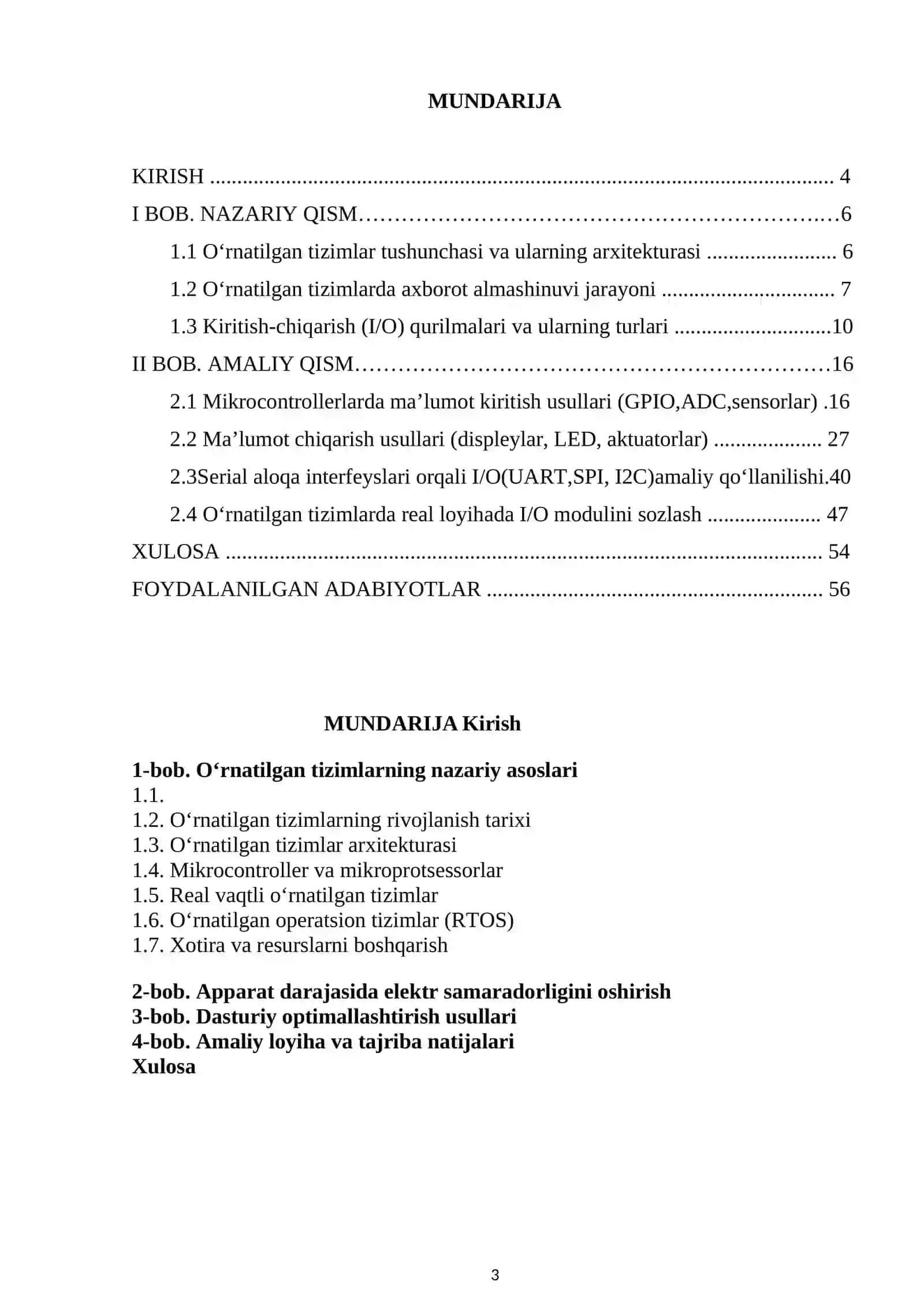 TIZIMLARDA AXBOROTLARNI KIRITISH-CHIQARISH USULLARI 3
