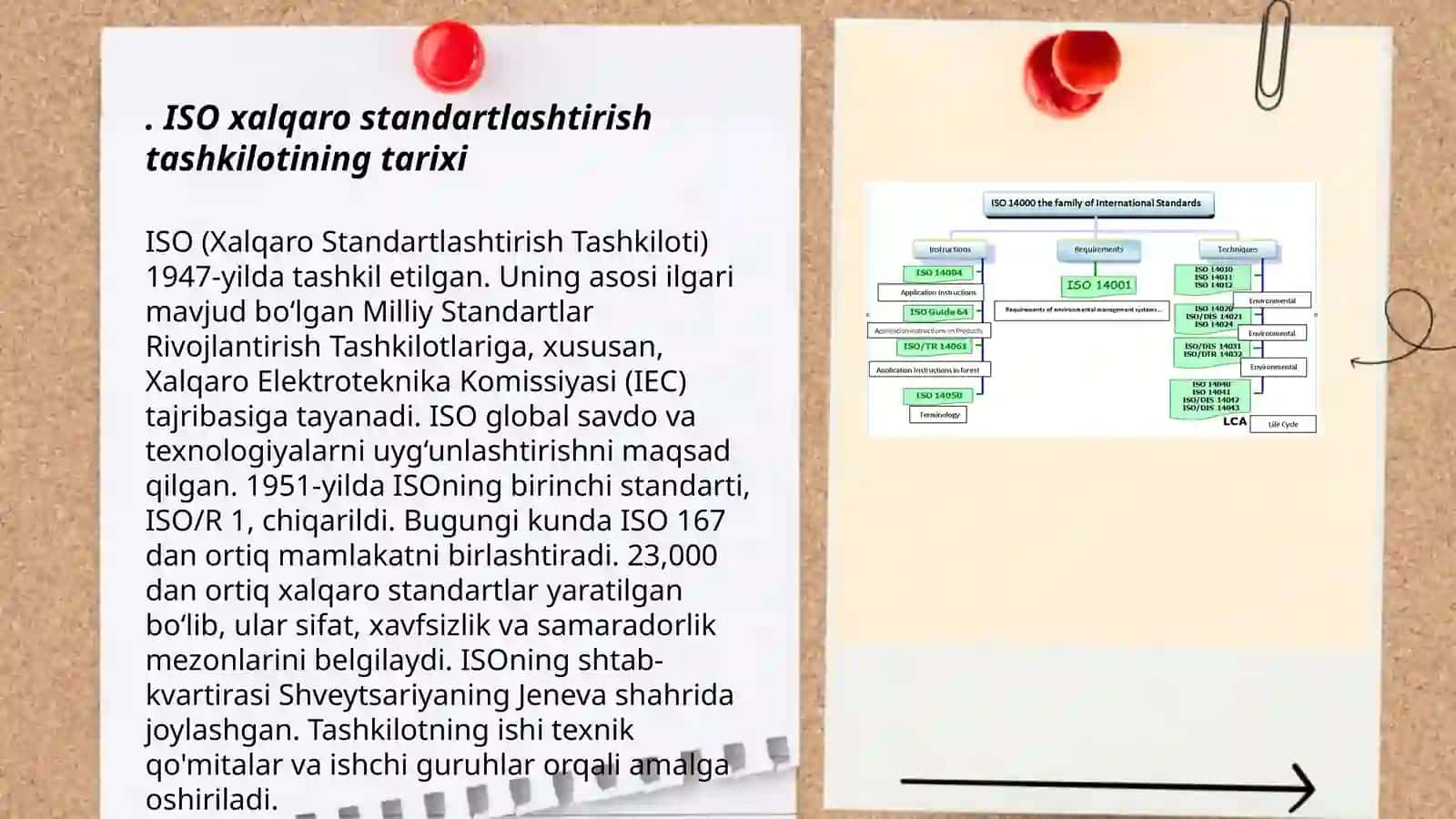 ISO xalqaro standartlashtirish tashkiloti toʻgʻrisida umumiy maʼlumotlar 3
