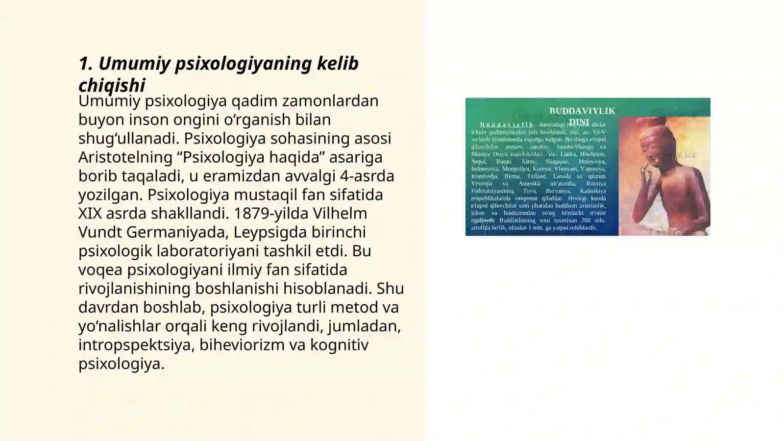 Umumiy psixologiyaning kelib chiqishi 3