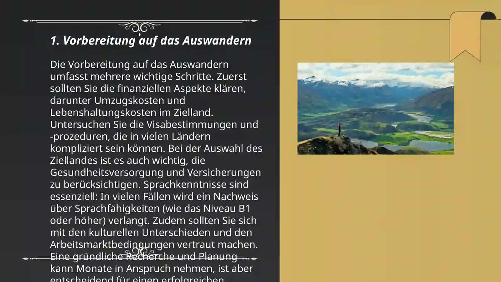 Auswandern 3