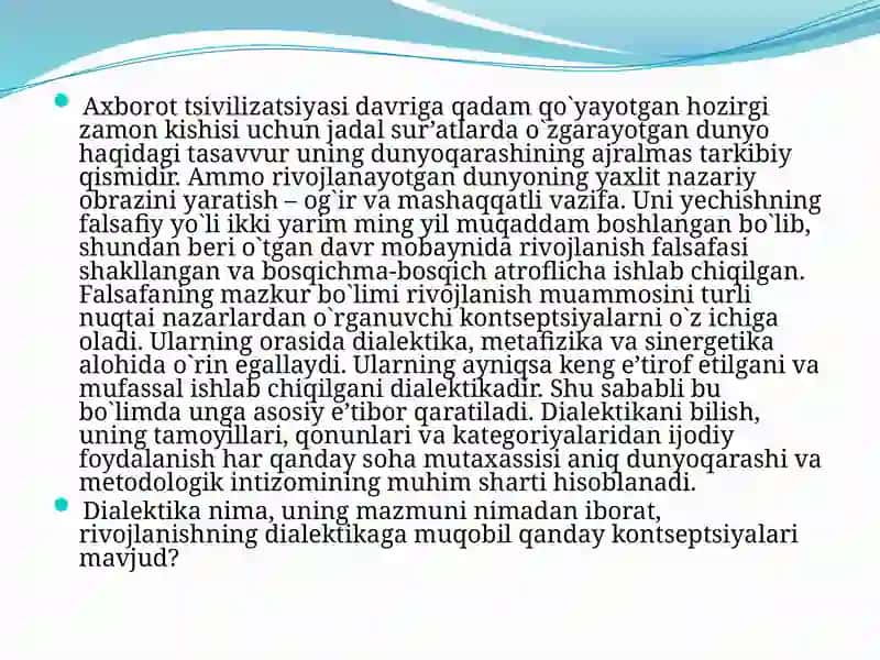 Dialektika 3