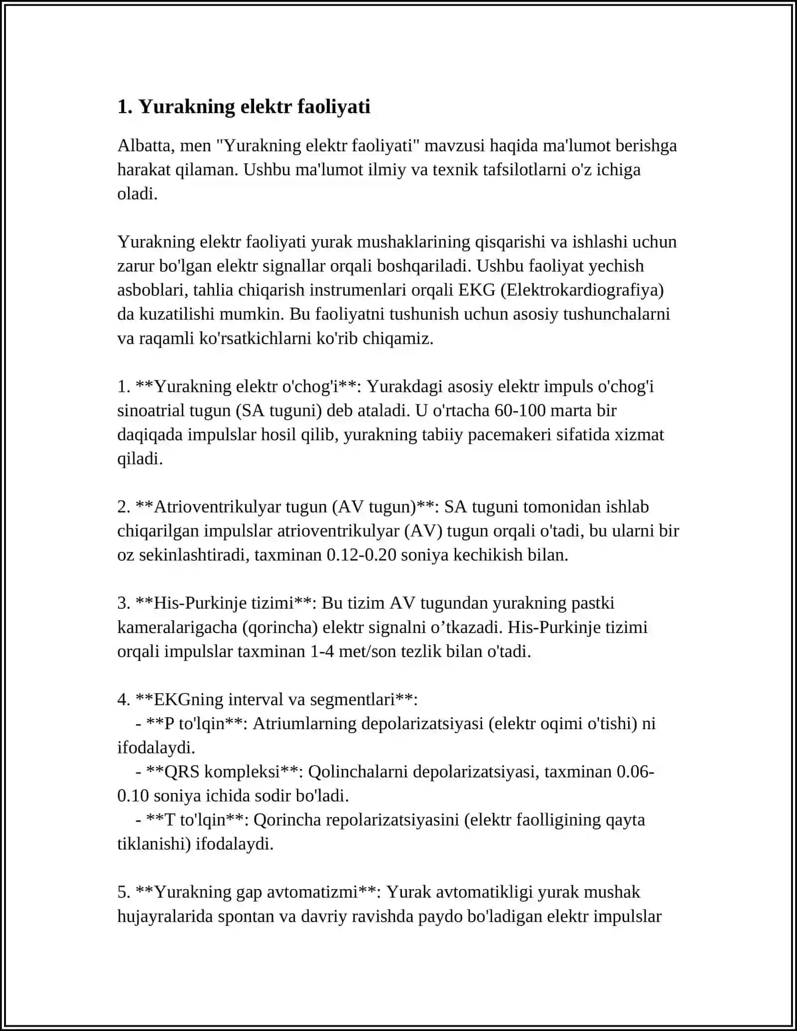 EKG KORDIOGRAMMA 3