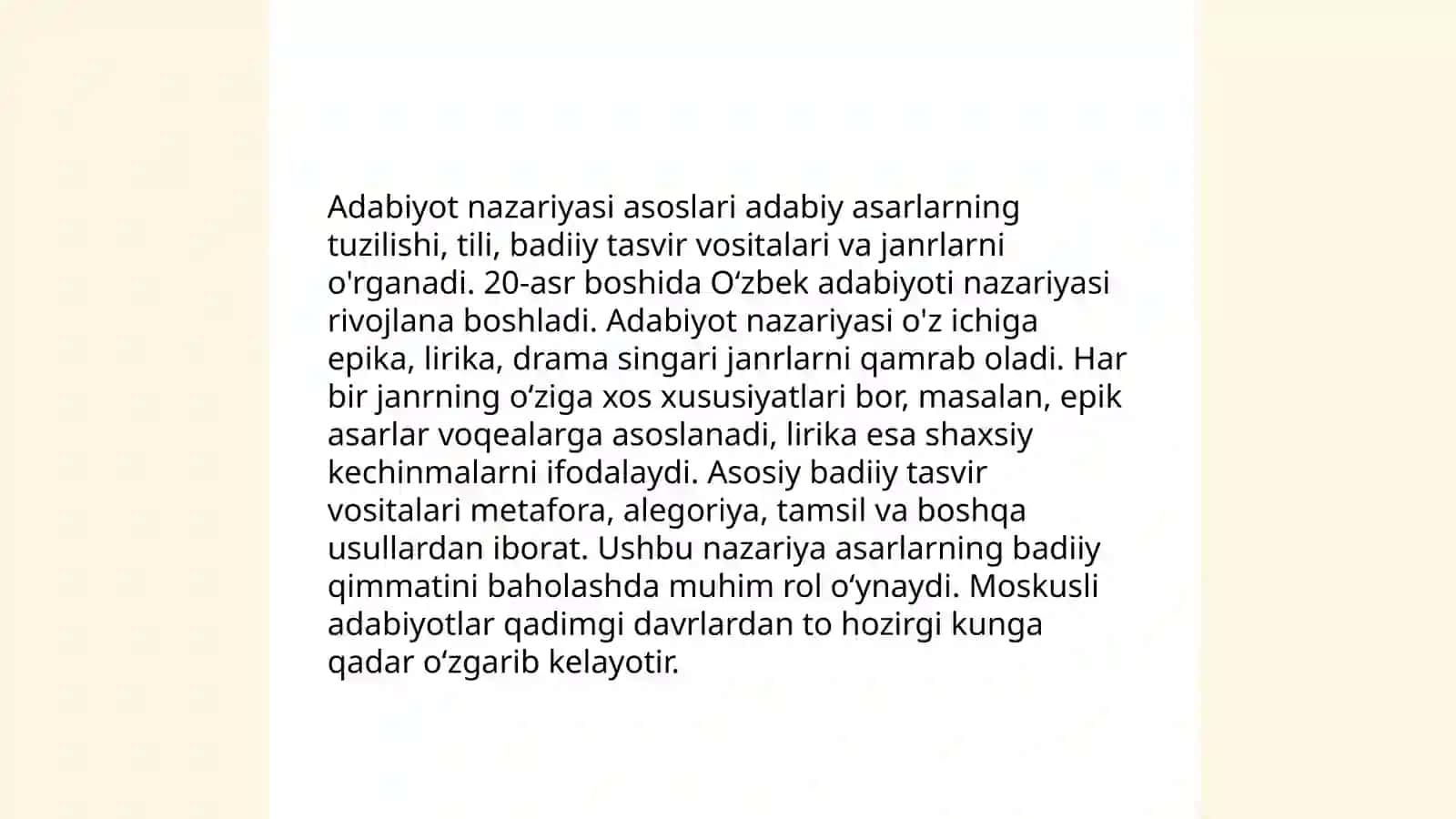 Adabiyotshunoslikka oid nazariy asarlar 3