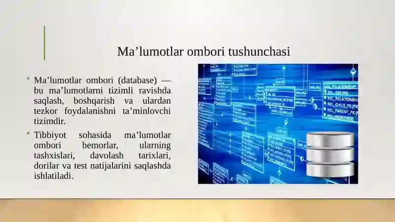 Ro‘yxatga olish ma’lumotlar omborini yaratish 3