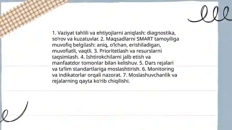 Tarbiya tizimida samaradorlikka erishish usullari 3