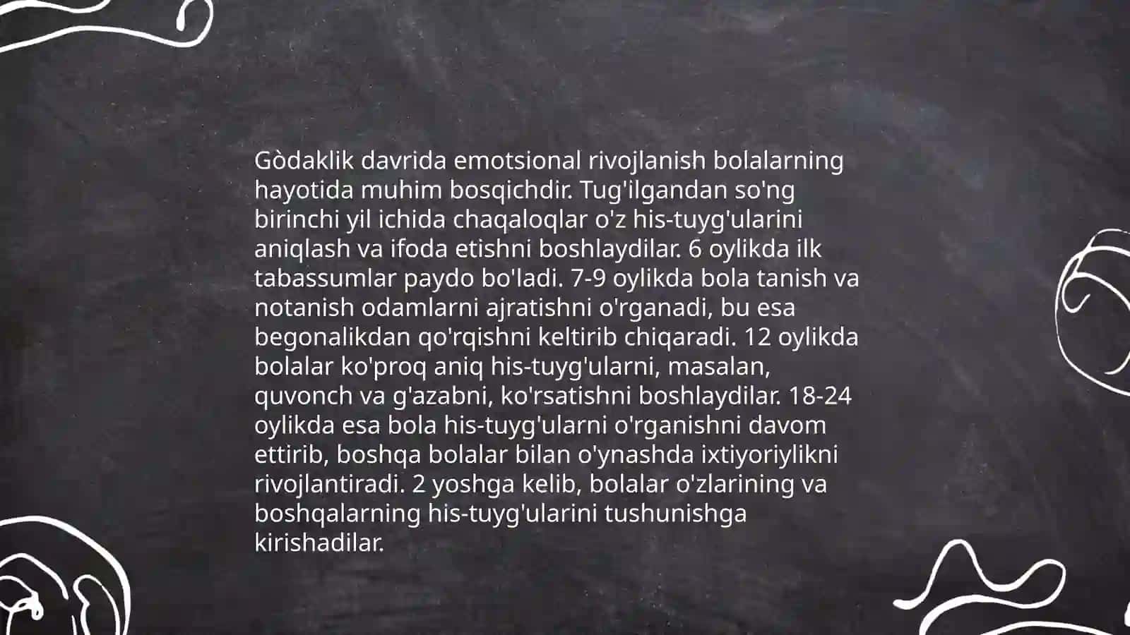 Gòdaklik davrining psixologik xususiyatlari 3