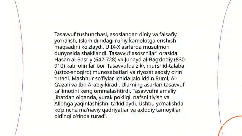 Tasavvuf Tushunchasi va Uning Mohiyati 3